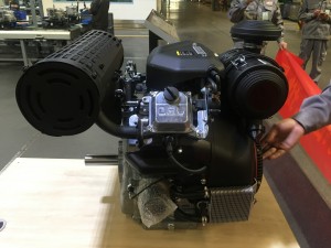 Двигатель бензиновый Zongshen GB1000 FE (35 hp)
