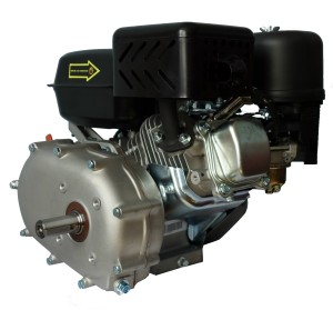 Бензиновый четырехтактный двигатель Zongshen (Зонгшен) ZS 168 FBE-4 с понижающим редуктором 1/2 и автоматическим центробежным сцеплением, электрическим стартером и катушками освещения